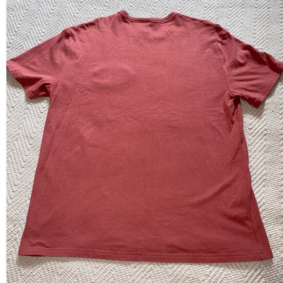 Champion T- Shirt Men Large Mixed Motif Logo Short Sleeve Dusty Rose Casual - Picture 9 of 9